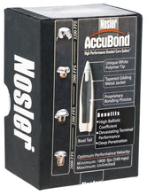 Load image into Gallery viewer, Nosler AccuBond 25 Cal .257 115 gr Spitzer Point Boat-Tail 50 Per Box 53742