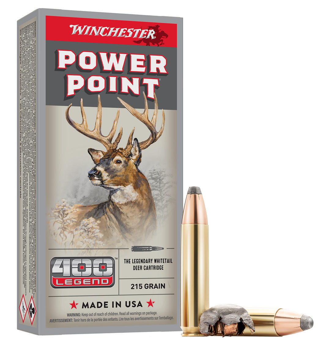 Winchester Power-Point 400 Legend 215 gr 20 Per Box X4001