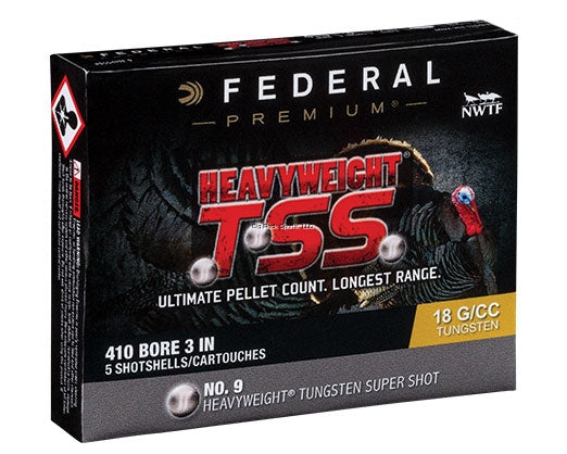Federal Heavyweight TSS Turkey Shotshell 410 Gauge -  5 Rounds