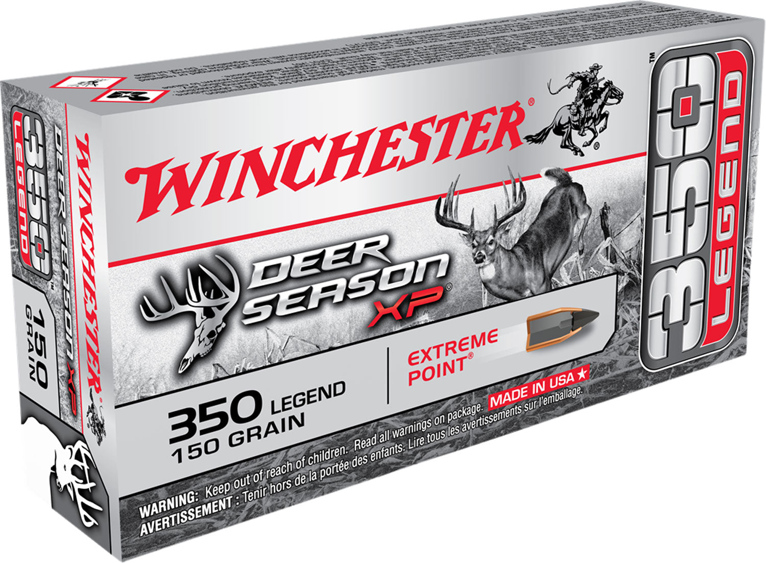 Winchester Deer Season XP 350 Legend 150 gr Extreme Point Polymer Tip – Tyler  Outdoor Supply