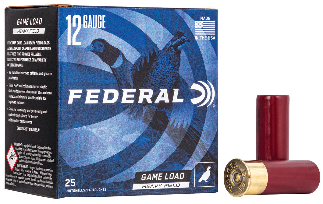 Federal Standard Game-Shok Heavy Field 12 Gauge 2.75