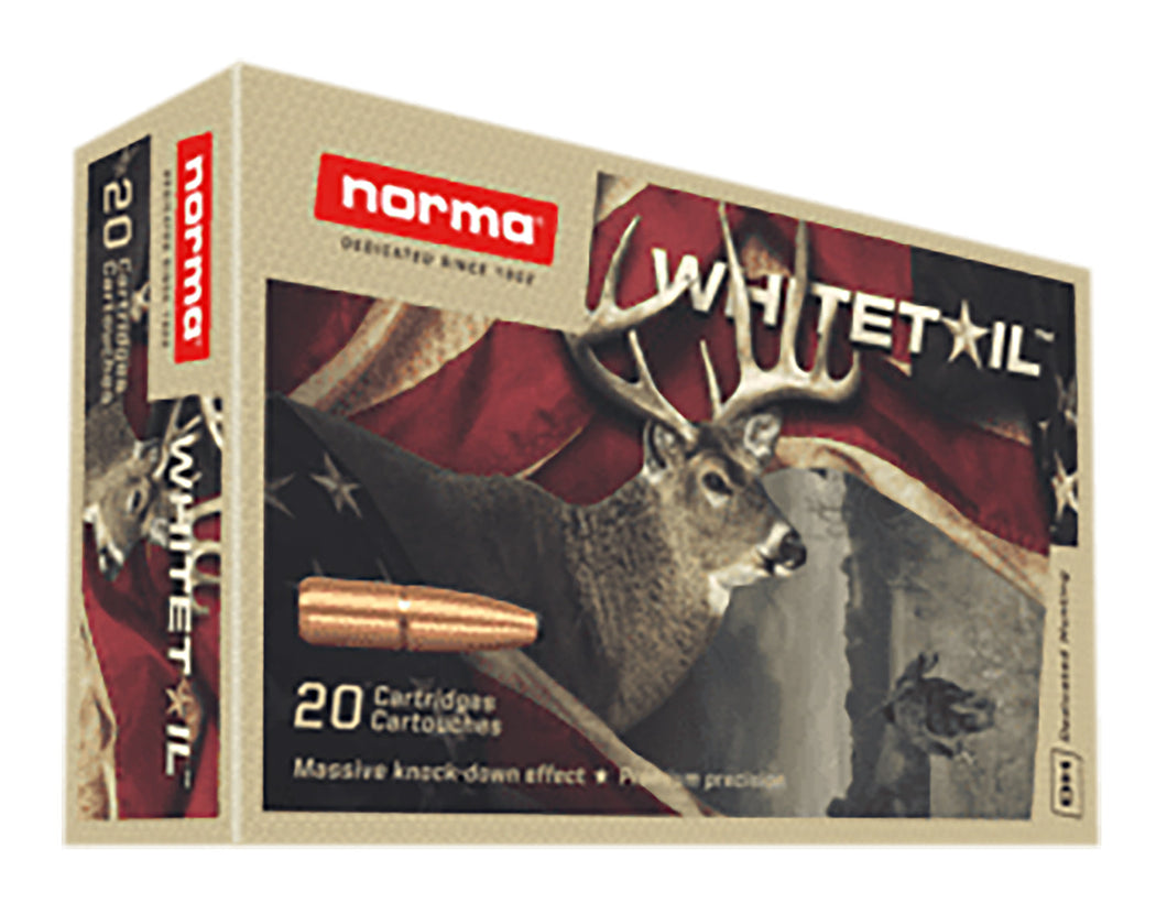 Norma Whitetail 7MM-08 Remington 150 gr Pointed Soft Point (PSP) 20 Bx 20171502