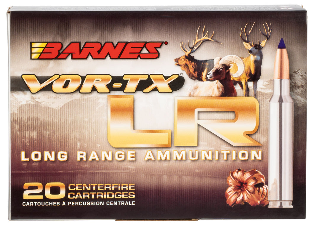 Barnes VOR-TX LR Rifle 7mm RUM 145 gr LRX Boat-Tail 20 Bx 28985