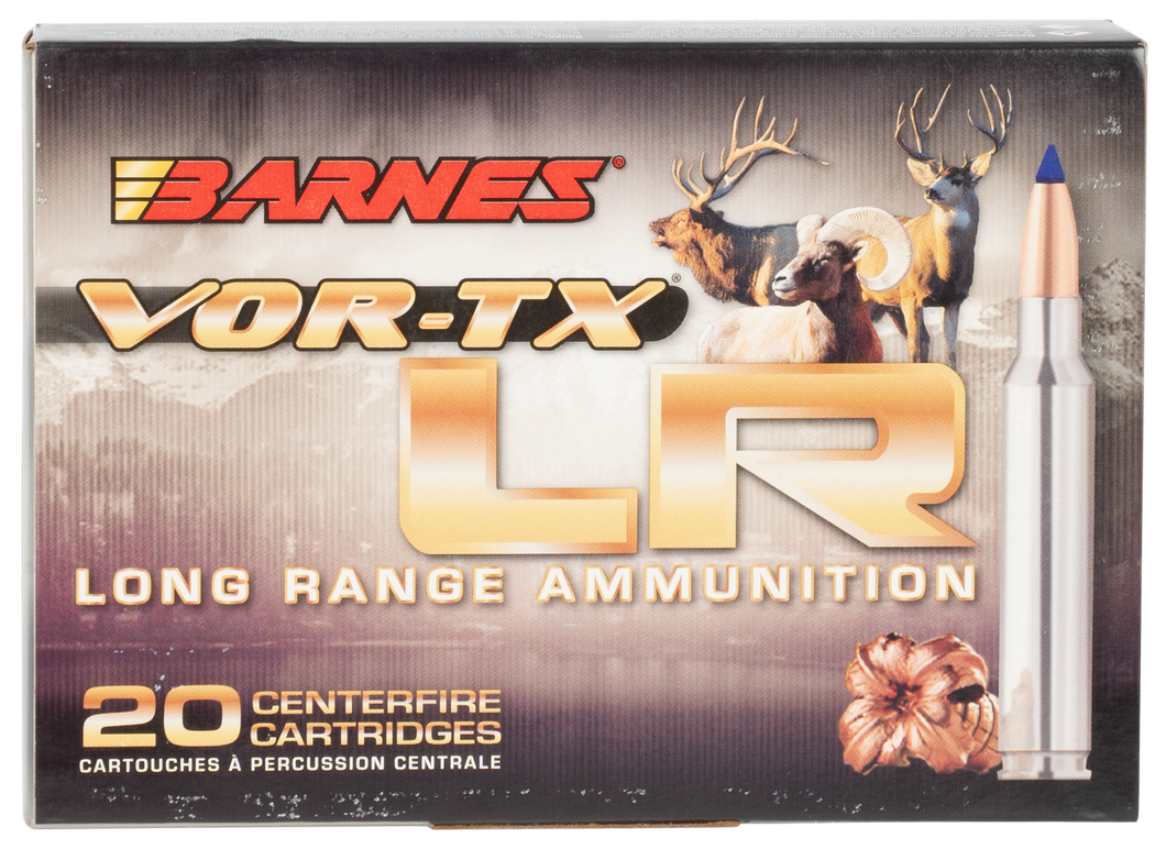 Barnes VOR-TX LR Rifle 375 RUM 270 gr LRX Boat-Tail 20 Bx 29067