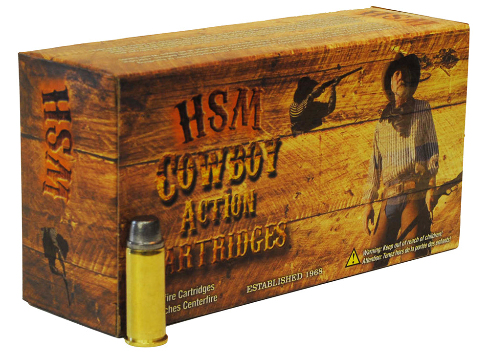 HSM Cowboy Action 38-55 Win 240 gr Round Nose Flat Point (RNFP) 20 Bx 38551N