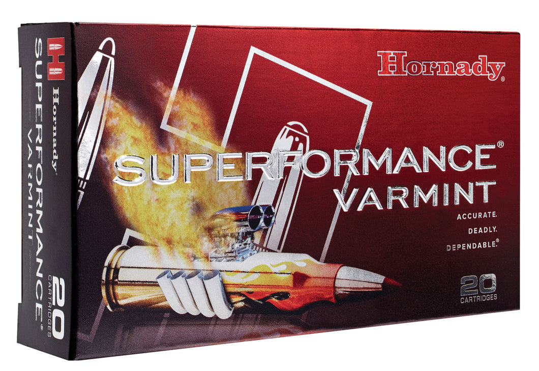 Hornady Superformance Varmint 204 Ruger 40 gr V-Max 20 Bx 83206