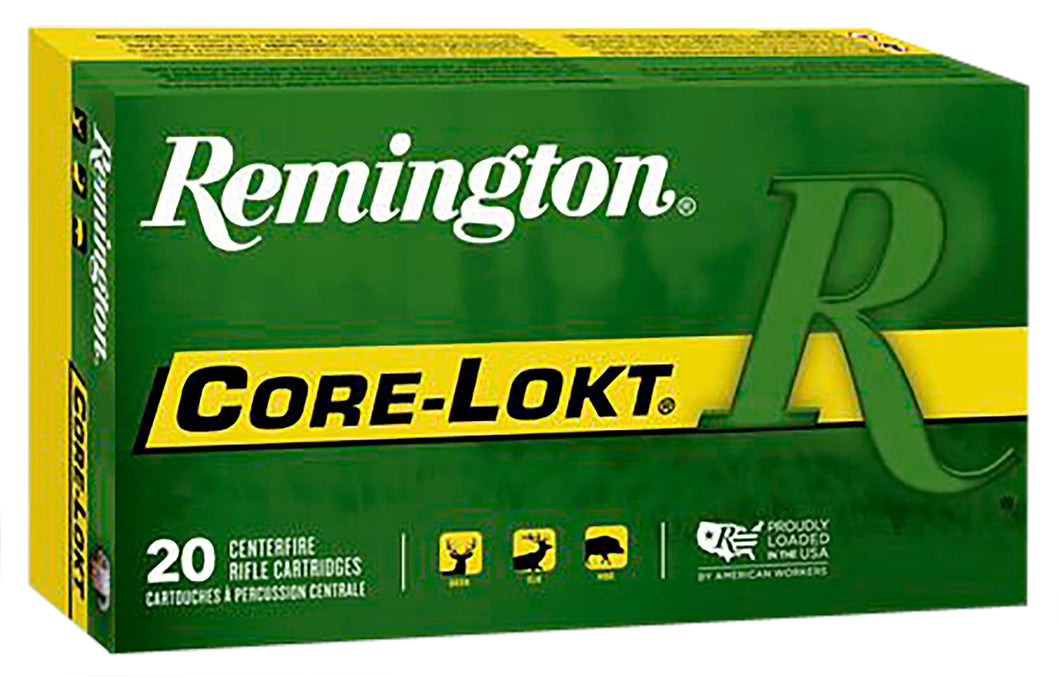 Remington Core-Lokt 25-06 Remington 100 gr Pointed Soft Point (PSP) 20 Bx 21507