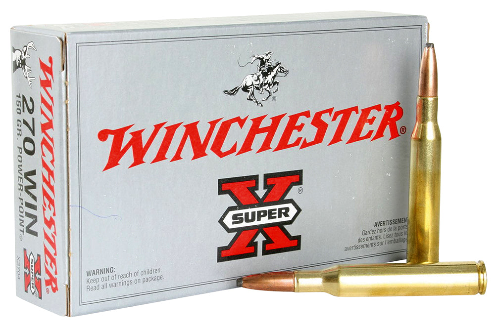 Winchester Super-X 270 Win 150 gr Power-Point (PP) 20 Bx X2704