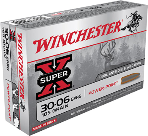 Winchester Super-X 30-06 Springfield 165 gr Power-Point (PP) 20 Bx X30065